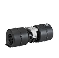 RA12B004/B005/B006 and RA24B004/B005/B006 Series Dual Wheel Design Brushed Direct Current (DC) Centrifugal Blowers RA12B004/B005/B006 and RA24B004/B005/B006 Series Dual Wheel Design Brushed Direct Current (DC) Centrifugal Blowers
