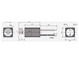 0.31 Inch (in) Housing Length and 5 Millimeter (mm) Width Coreless Direct Current (DC) Micro Motor - 2
