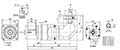 Servobox Series Model SFL 2-Stage Planetary Reducer Gearbox - 2
